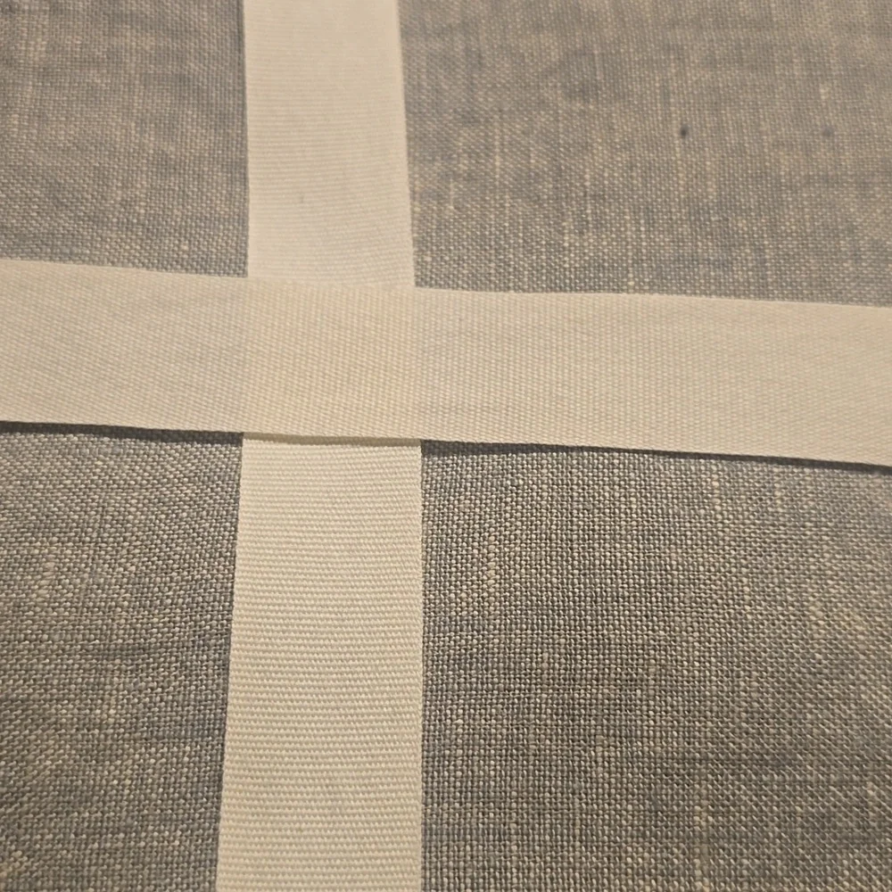 European Flax Linen King Sham,Warm Gray Melange, Retail Price $59.00 USD